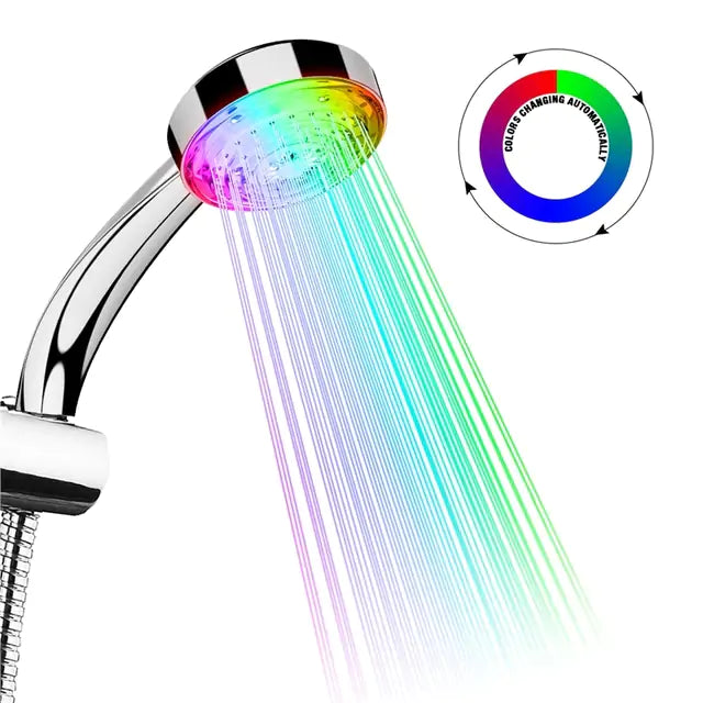 Light Up LED Head Shower